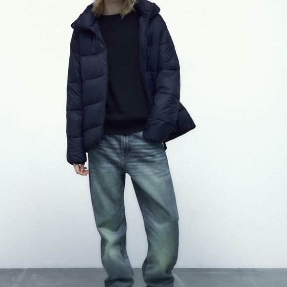 NWOT Zara Thermo Insulated Water Repellent Puffer Coat - Picture 11 of 16